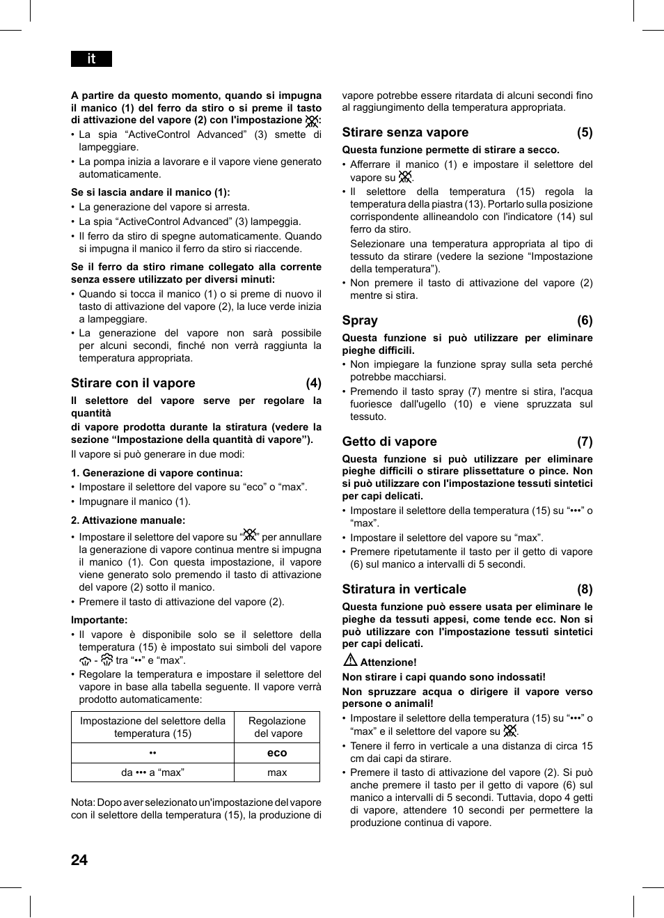 Bosch TDS1216 User Manual | Page 24 / 116