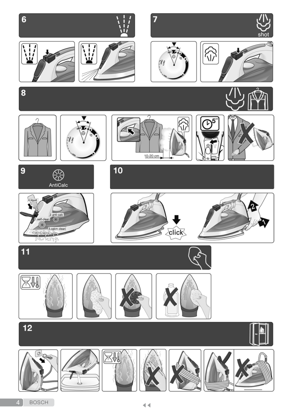 Desing 6-7-8-9-10-11-12 | Bosch TDS12SPORT User Manual | Page 4 / 150