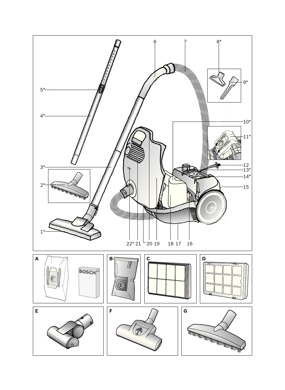 Bosch BSGL2MOV30 User Manual | Page 102 / 114