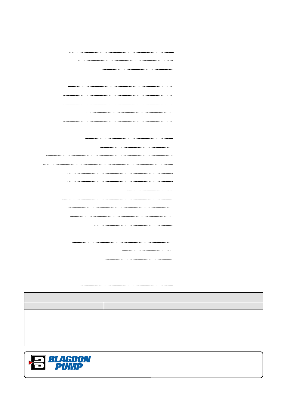 Blagdon Pump B50 Metallic User Manual | Page 2 / 18