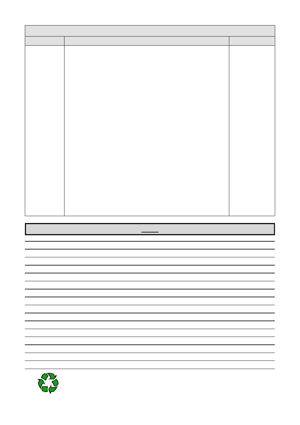 Service / maintenance log | Blagdon Pump X25 PTFE Non-Metallic User Manual | Page 15 / 16