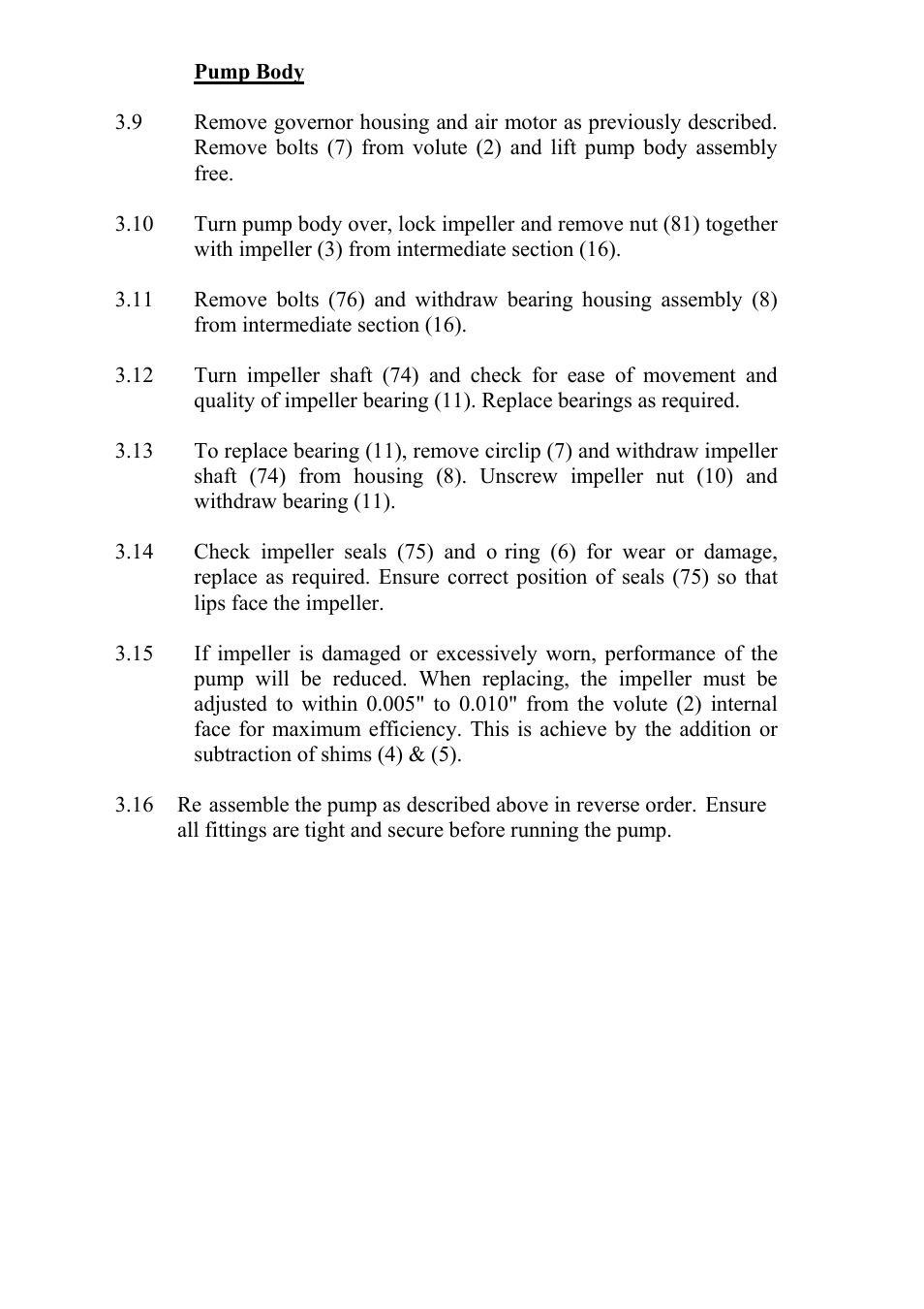 Blagdon Pump AP50 Submersible User Manual | Page 5 / 12