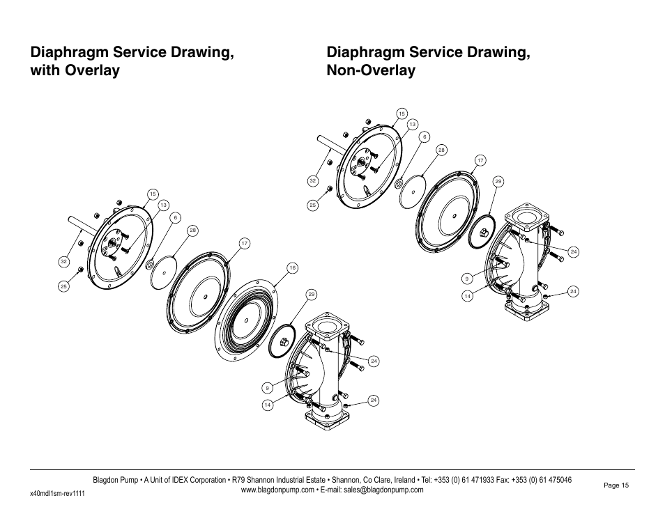 Blagdon Pump X40 Metallic User Manual | Page 17 / 25