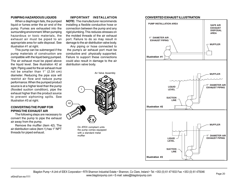 Blagdon Pump X40 Metallic User Manual | Page 22 / 25
