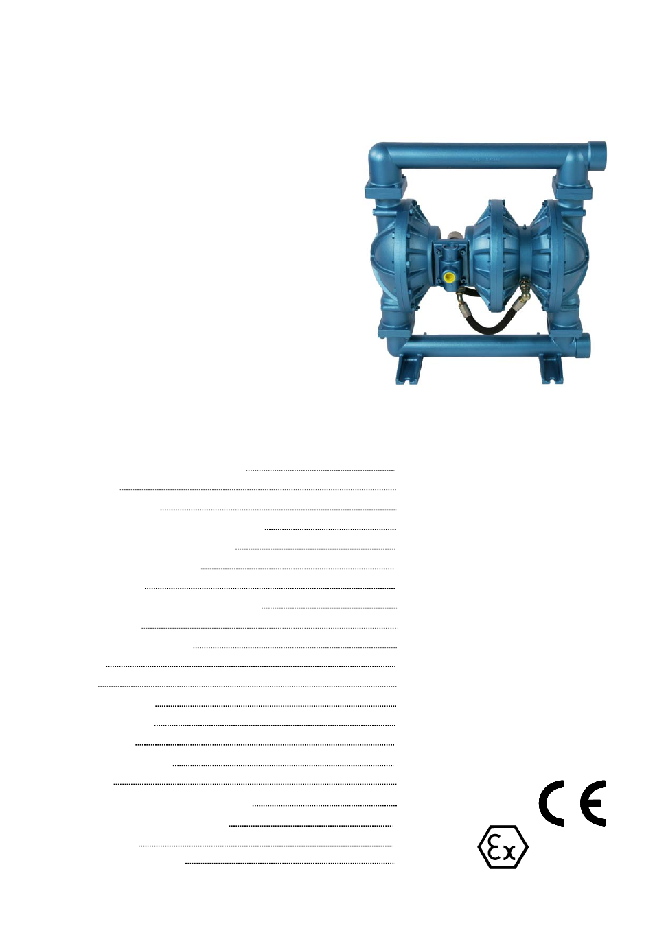 Blagdon Pump X50 High Pressure User Manual | 14 pages