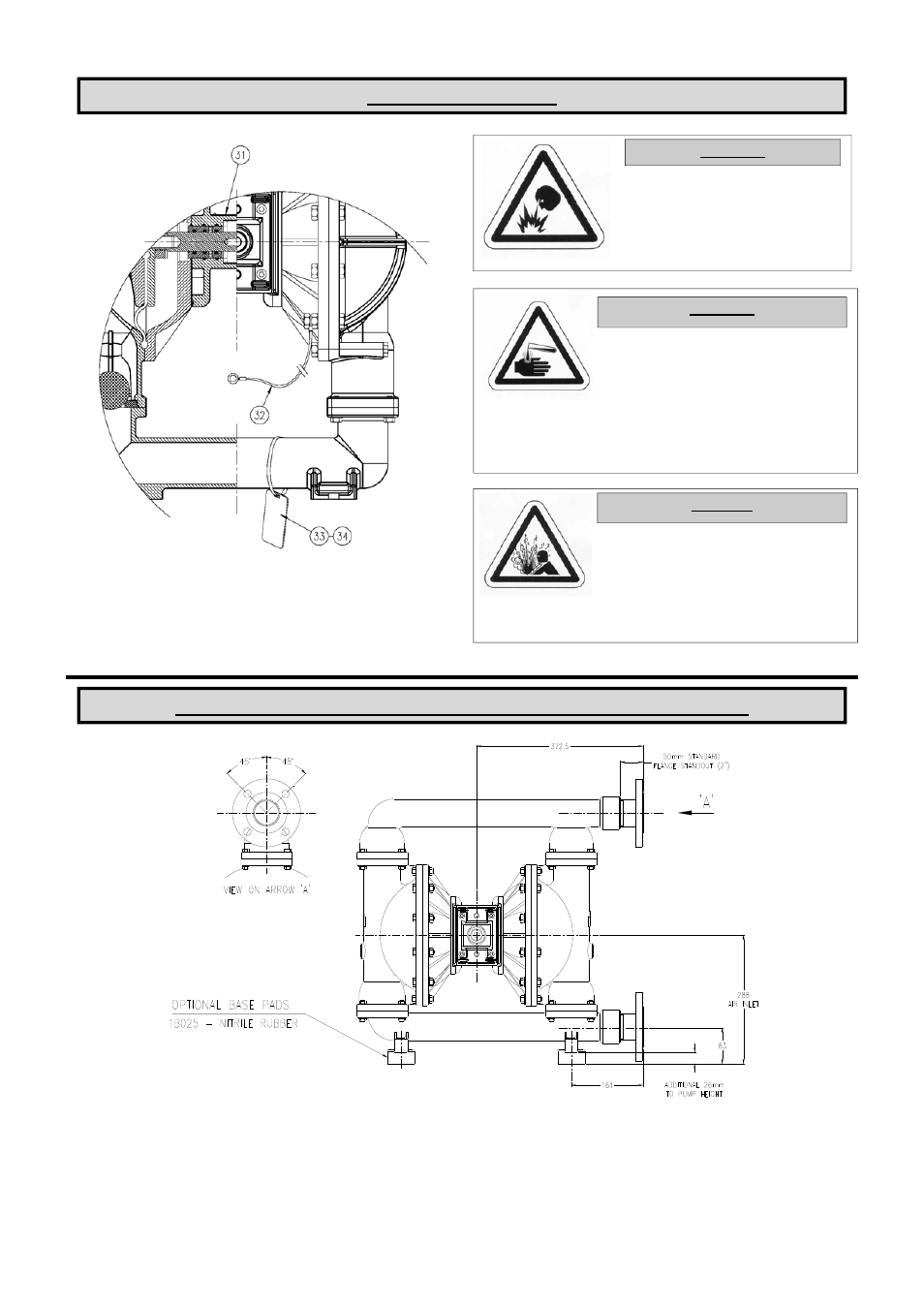 Atex certified models | Blagdon Pump X50 Metallic User Manual | Page 15 / 18