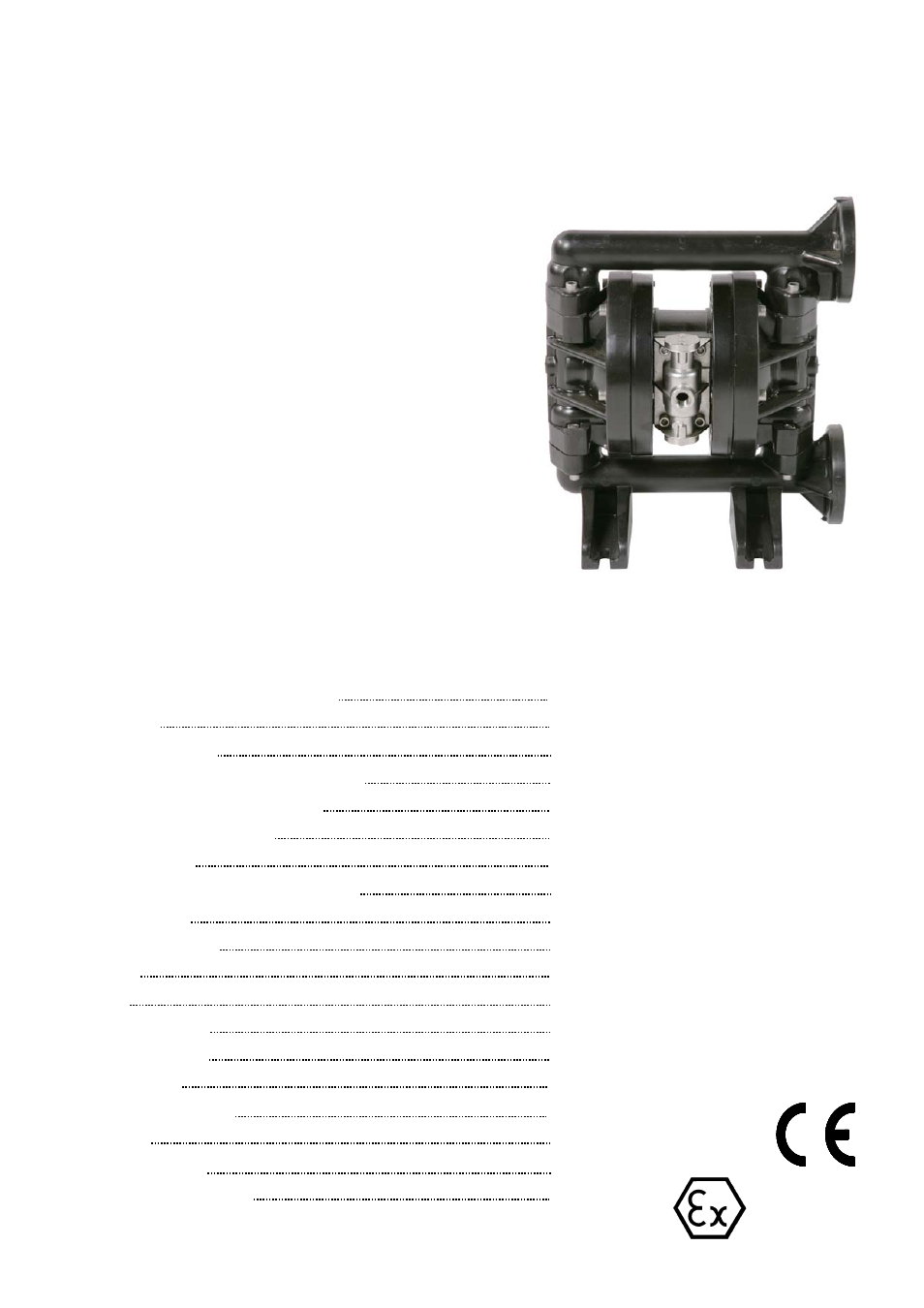 Blagdon Pump X15 Non-Metallic User Manual | 12 pages