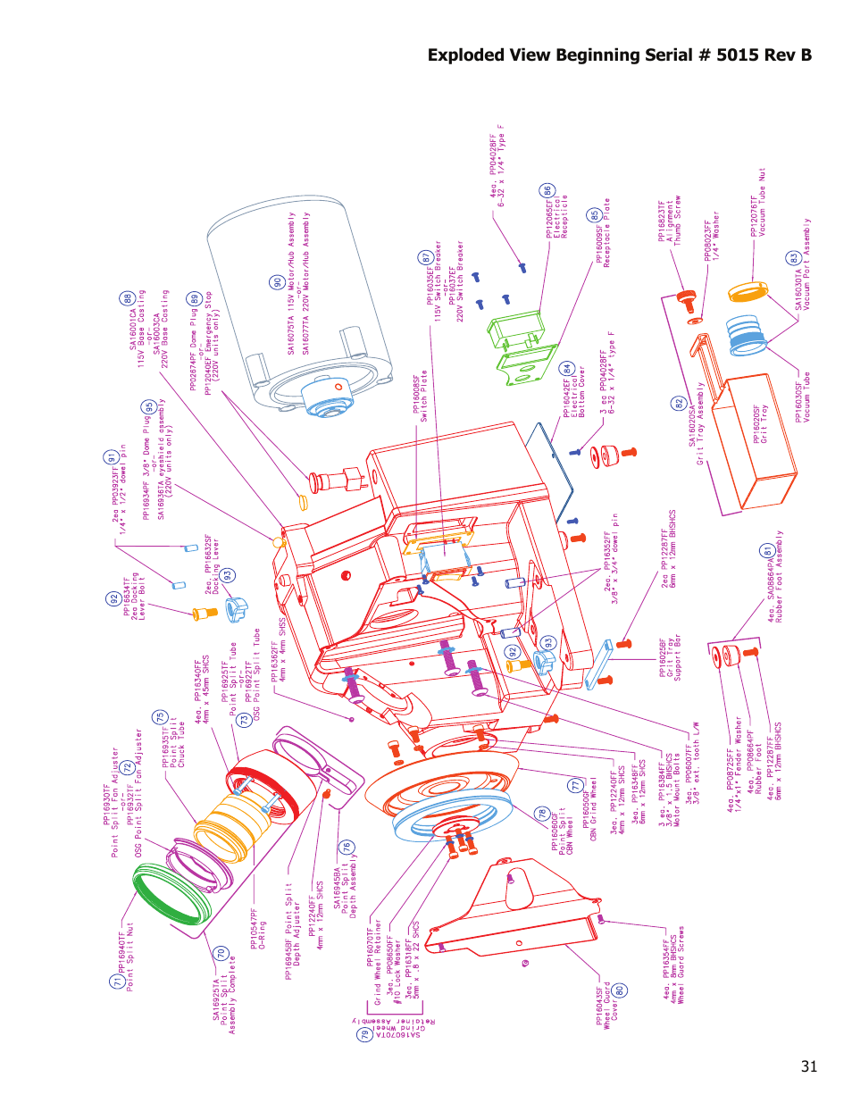 Darex XT-3000A User Manual | Page 33 / 90
