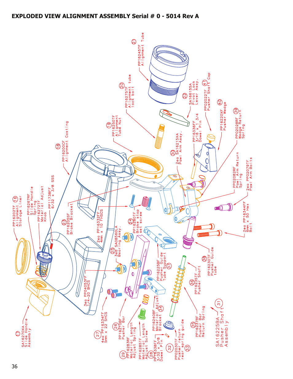 Darex XT-3000A User Manual | Page 38 / 90