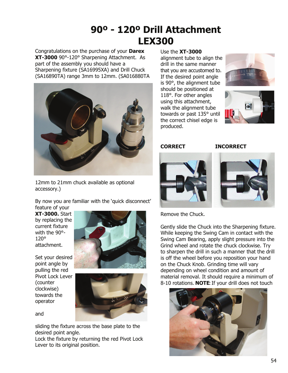Darex XT-3000A User Manual | Page 56 / 90