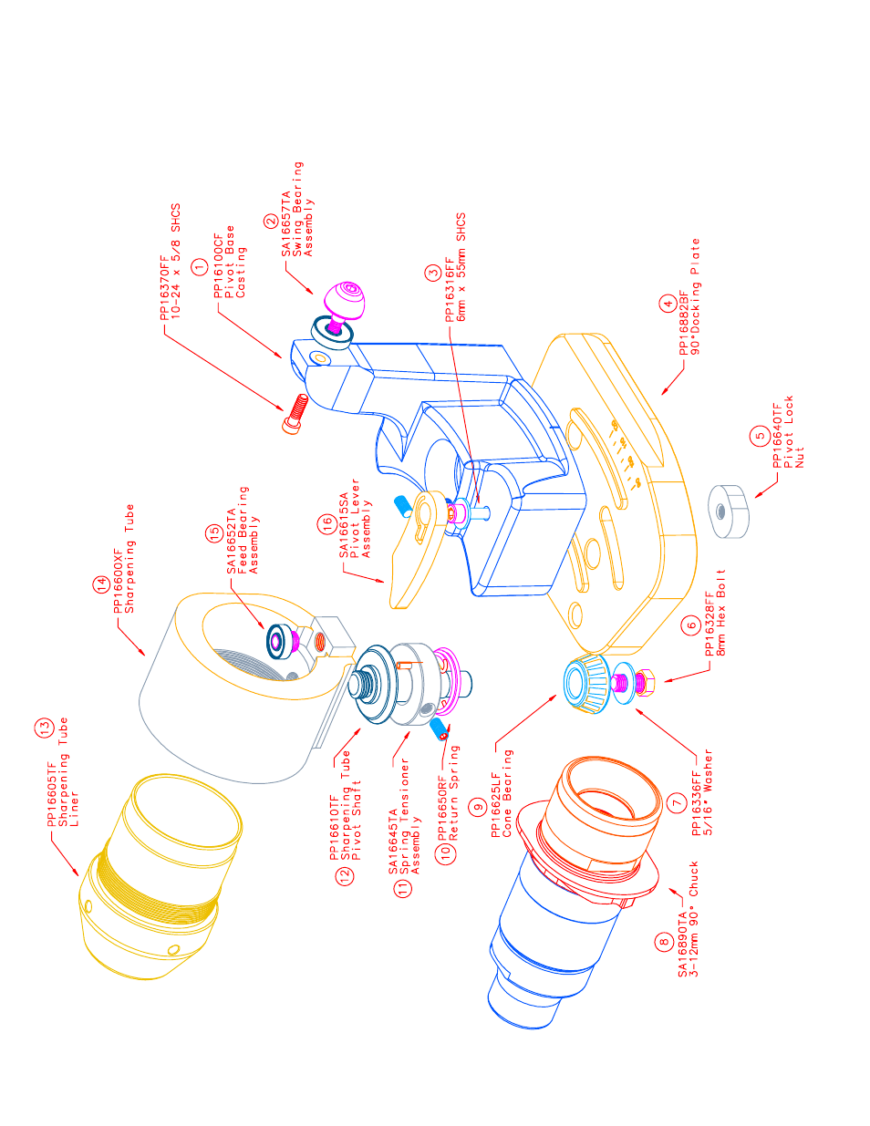 Darex XT-3000 attachments manual (LEX050) User Manual | Page 18 / 19
