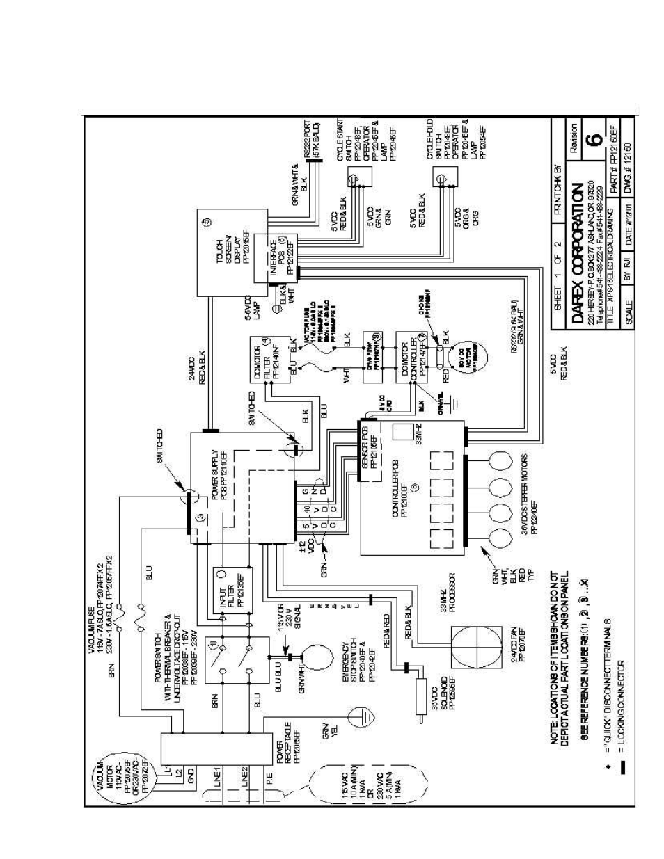 Darex XPS-16 SCHEMATICS & WORK INSTRUCTIONS User Manual | Page 19 / 37