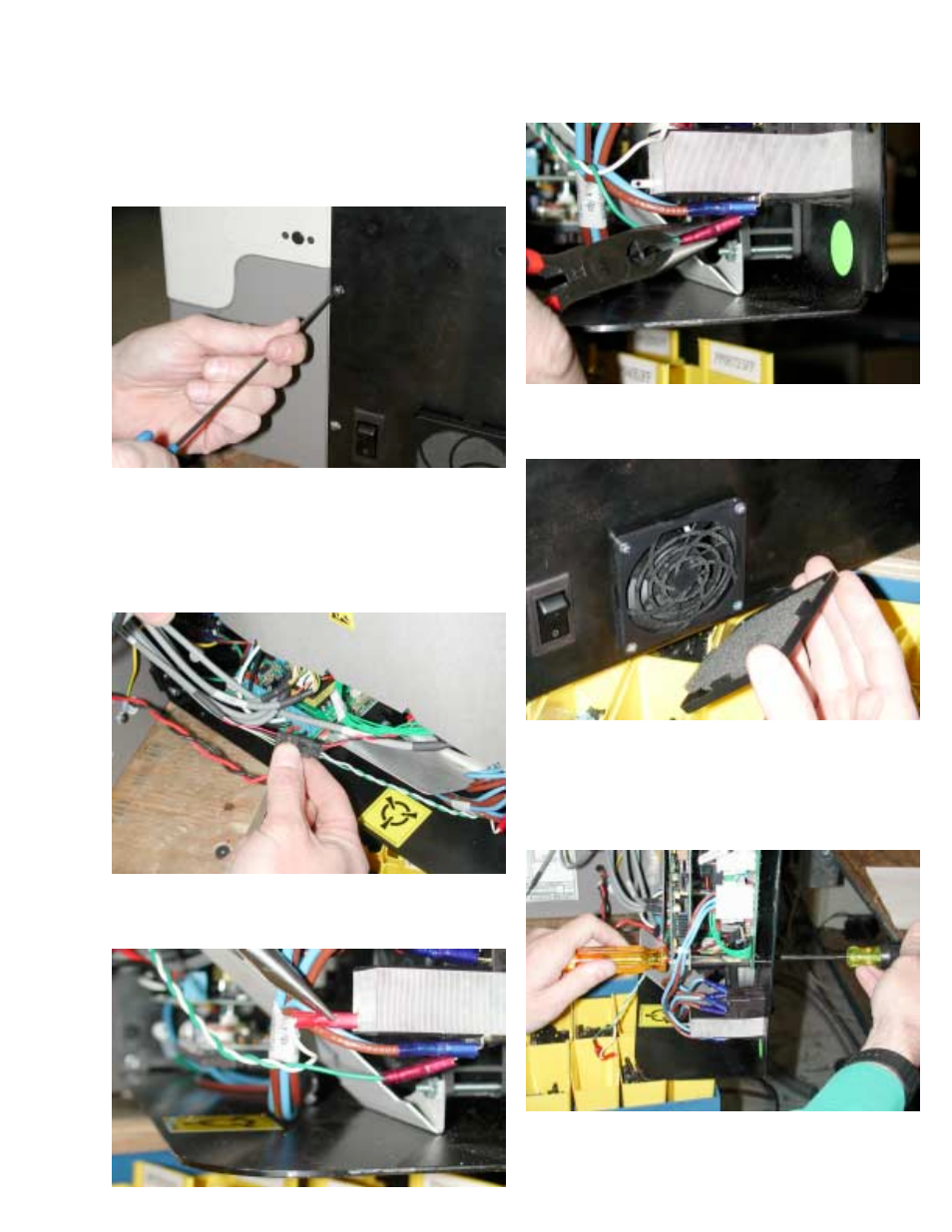 Removing and replacing the cooling fan | Darex XPS-16 SCHEMATICS & WORK INSTRUCTIONS User Manual | Page 21 / 37