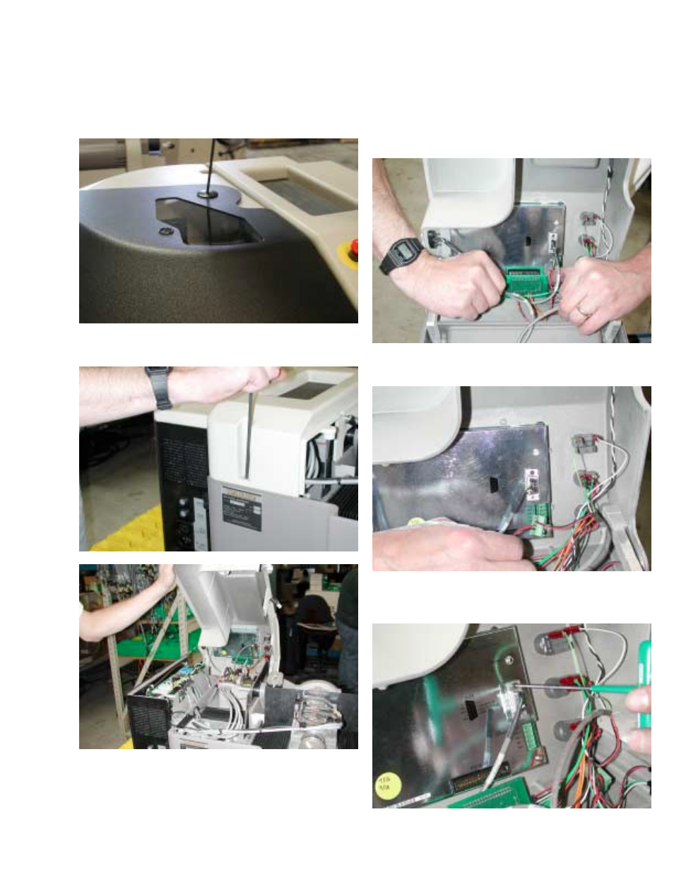 Removing and replacing the lcd display | Darex XPS-16 SCHEMATICS & WORK INSTRUCTIONS User Manual | Page 23 / 37