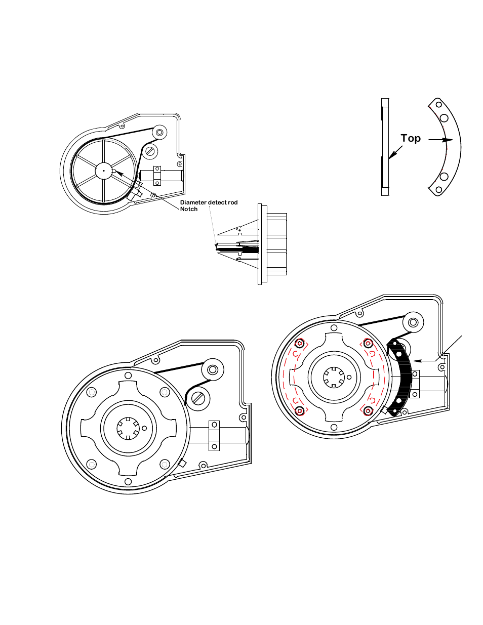 Top bevel side down | Darex XPS-16 Operating Instructions User Manual | Page 100 / 128