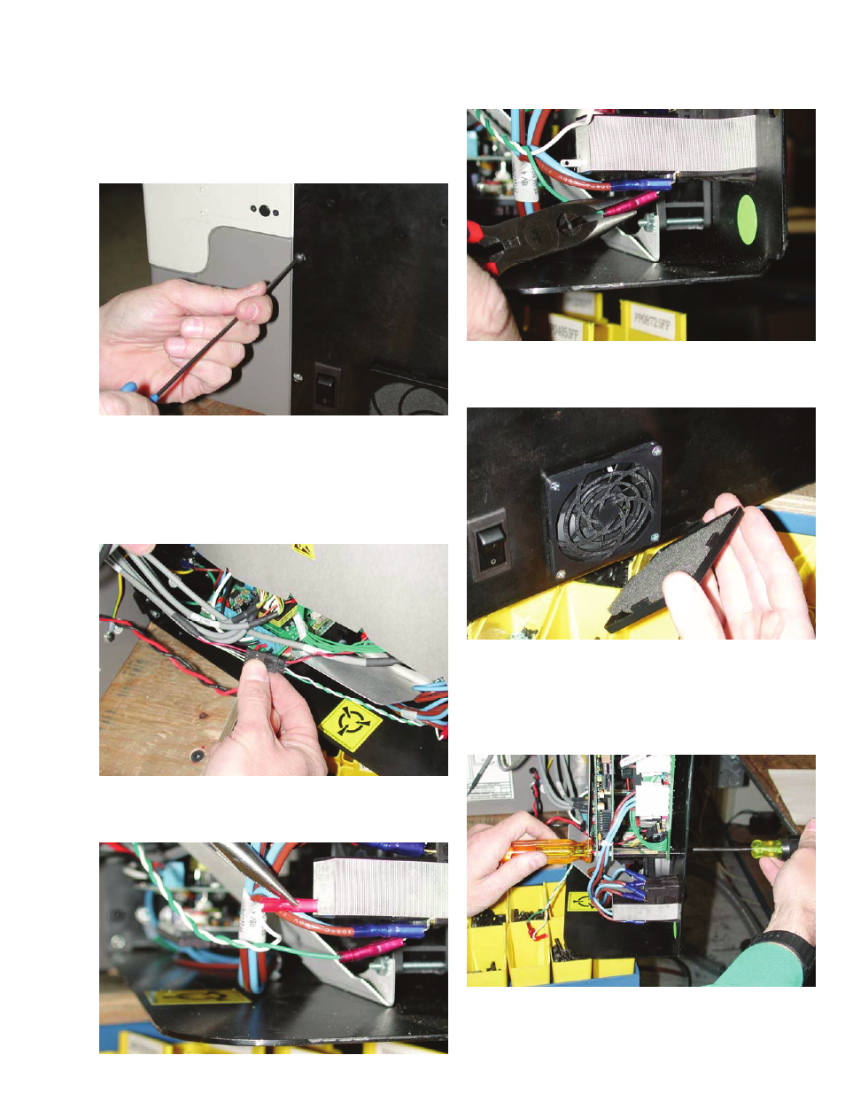 Removing and replacing the cooling fan | Darex XPS-16 Operating Instructions User Manual | Page 112 / 128