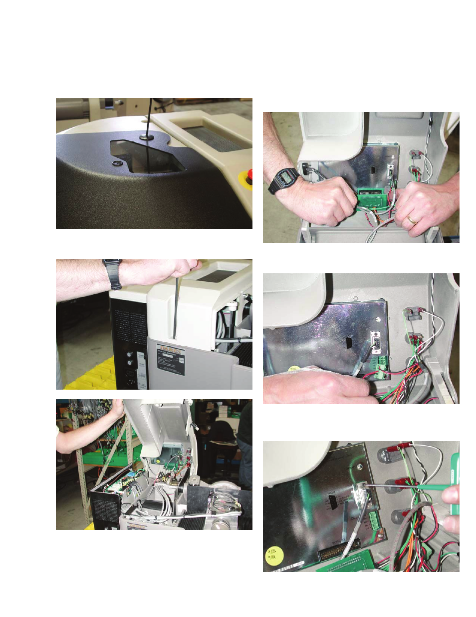 Removing and replacing the lcd display | Darex XPS-16 Operating Instructions User Manual | Page 114 / 128