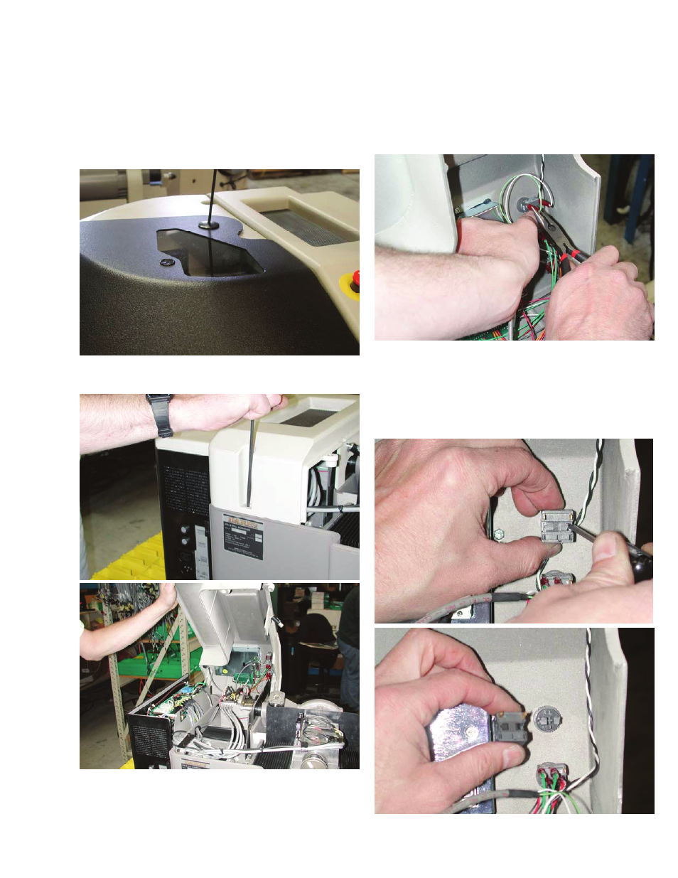 Removing and replacing switches | Darex XPS-16 Operating Instructions User Manual | Page 116 / 128