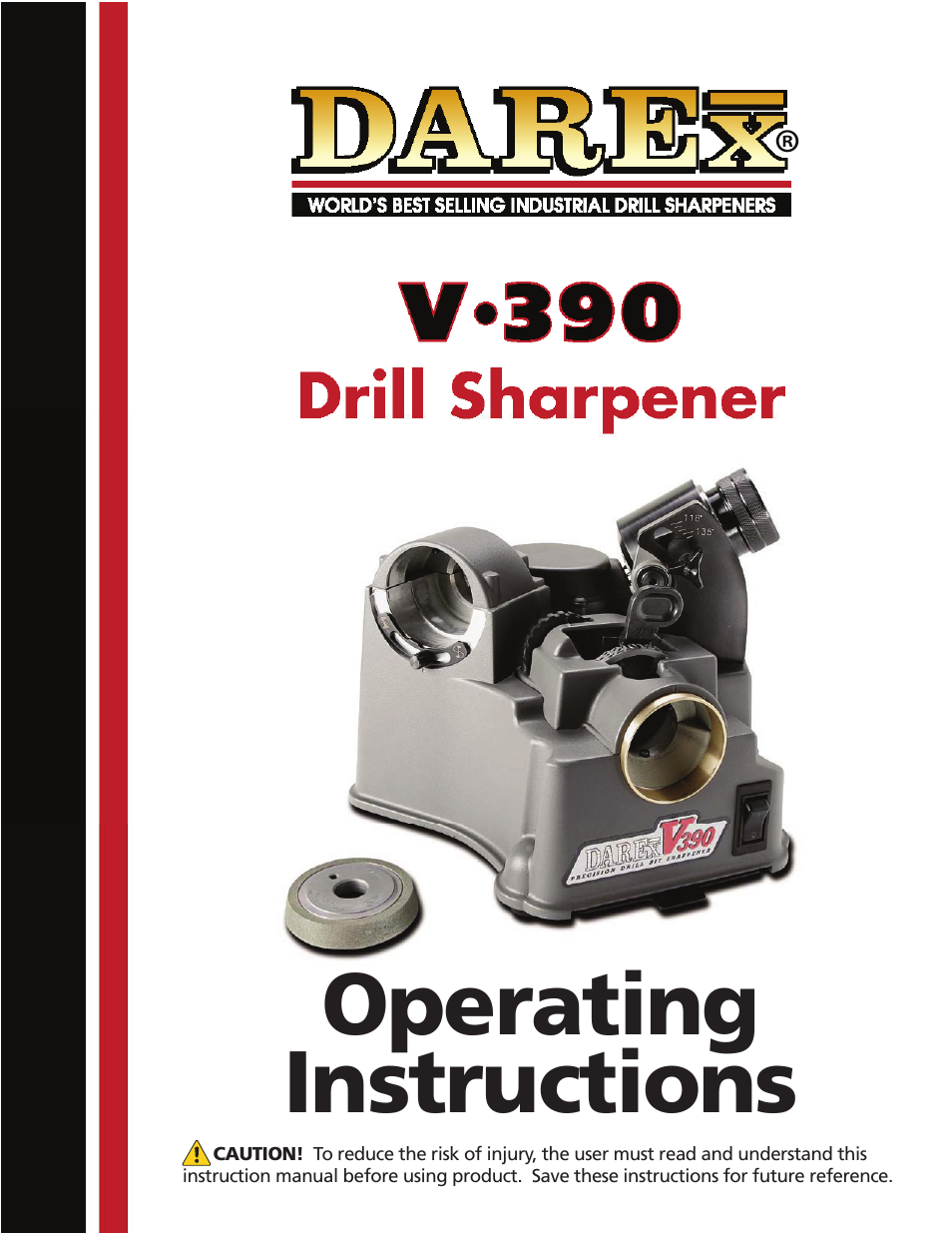 Darex V-390 User Manual | 20 pages