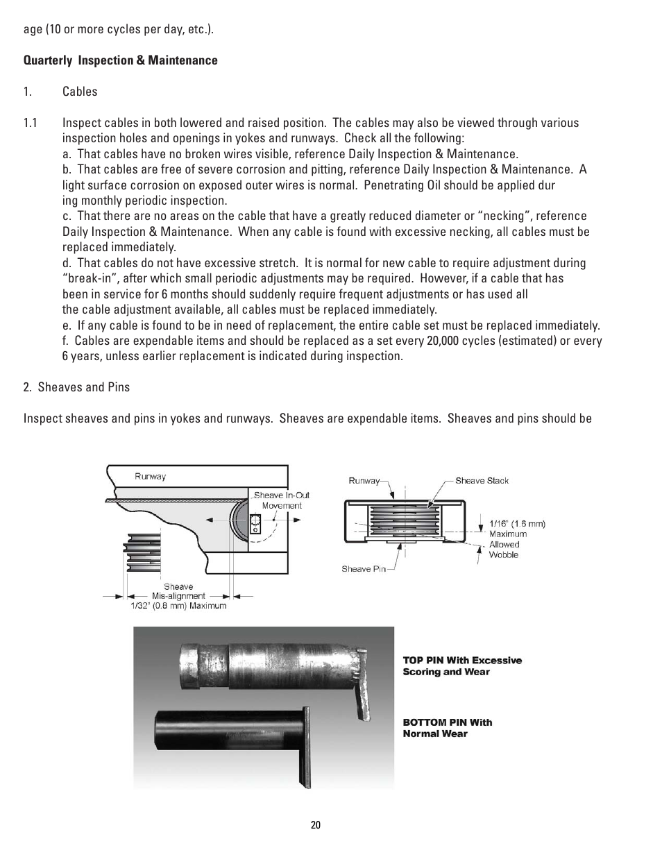 Direct Lift PP8 Plus Long User Manual | Page 20 / 32