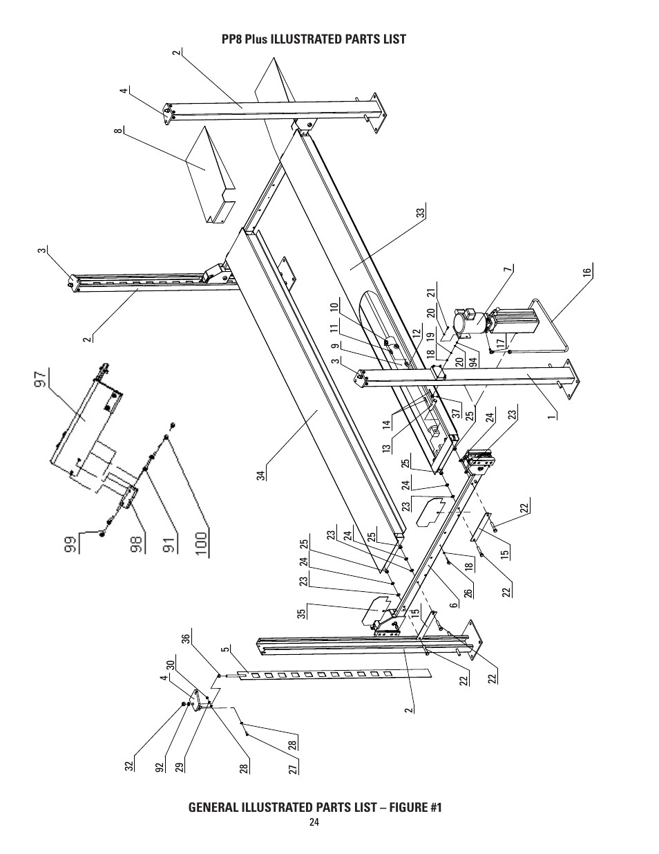 Direct Lift PP8 Plus Long User Manual | Page 24 / 32