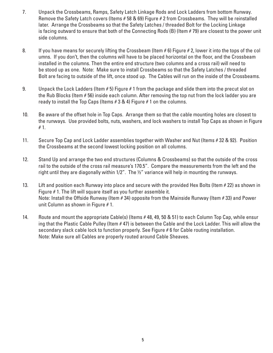 Direct Lift PP8 Plus Long User Manual | Page 5 / 32