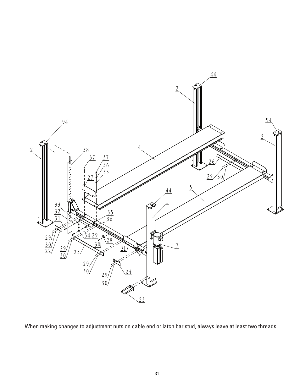 Direct Lift PP9 Plus User Manual | Page 31 / 36