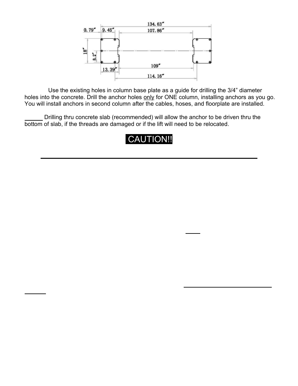 Caution | Direct Lift HR8000 User Manual | Page 10 / 32
