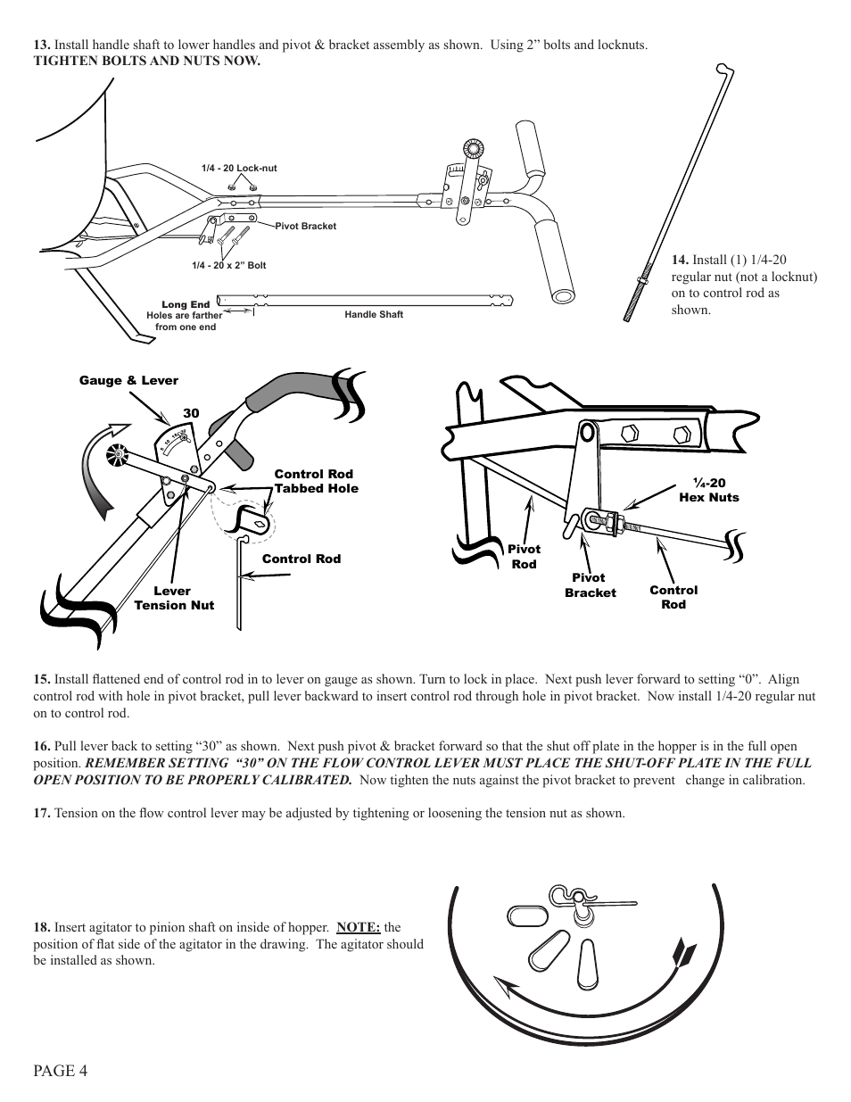 Page 4 | Earthway 2150 Commercial Broadcast Spreader User Manual | Page 4 / 6