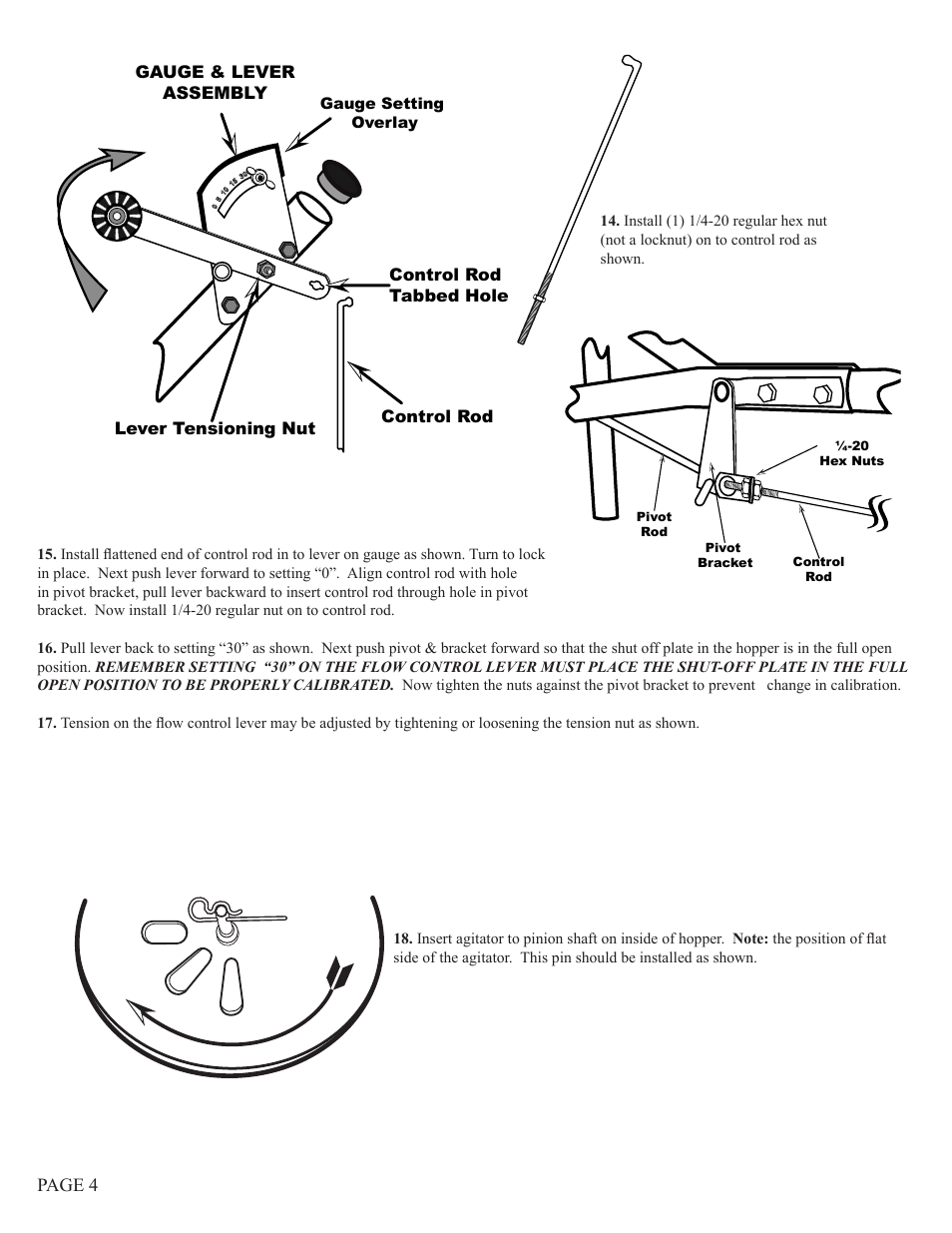 Earthway 2150T Commercial Tow Broadcast Spreader User Manual | Page 4 / 6