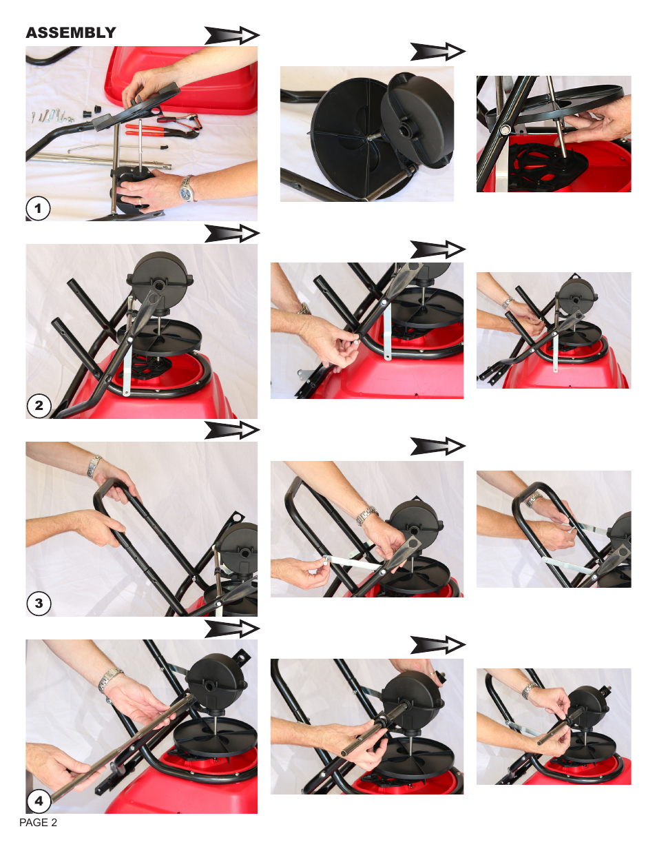 Earthway F80 Commercial Adaptable Broadcast Spreader User Manual | Page 2 / 11