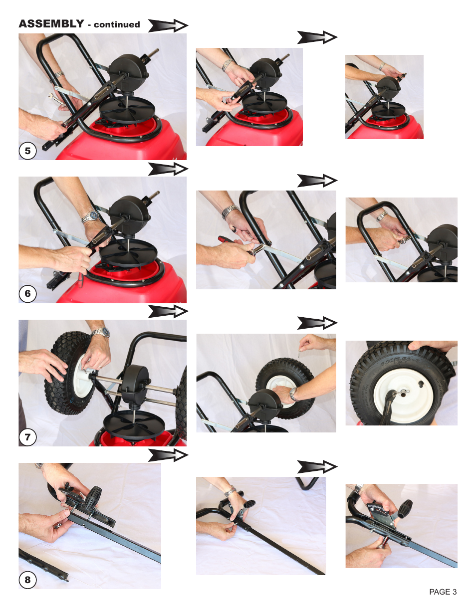 Earthway F80 Commercial Adaptable Broadcast Spreader User Manual | Page 3 / 11