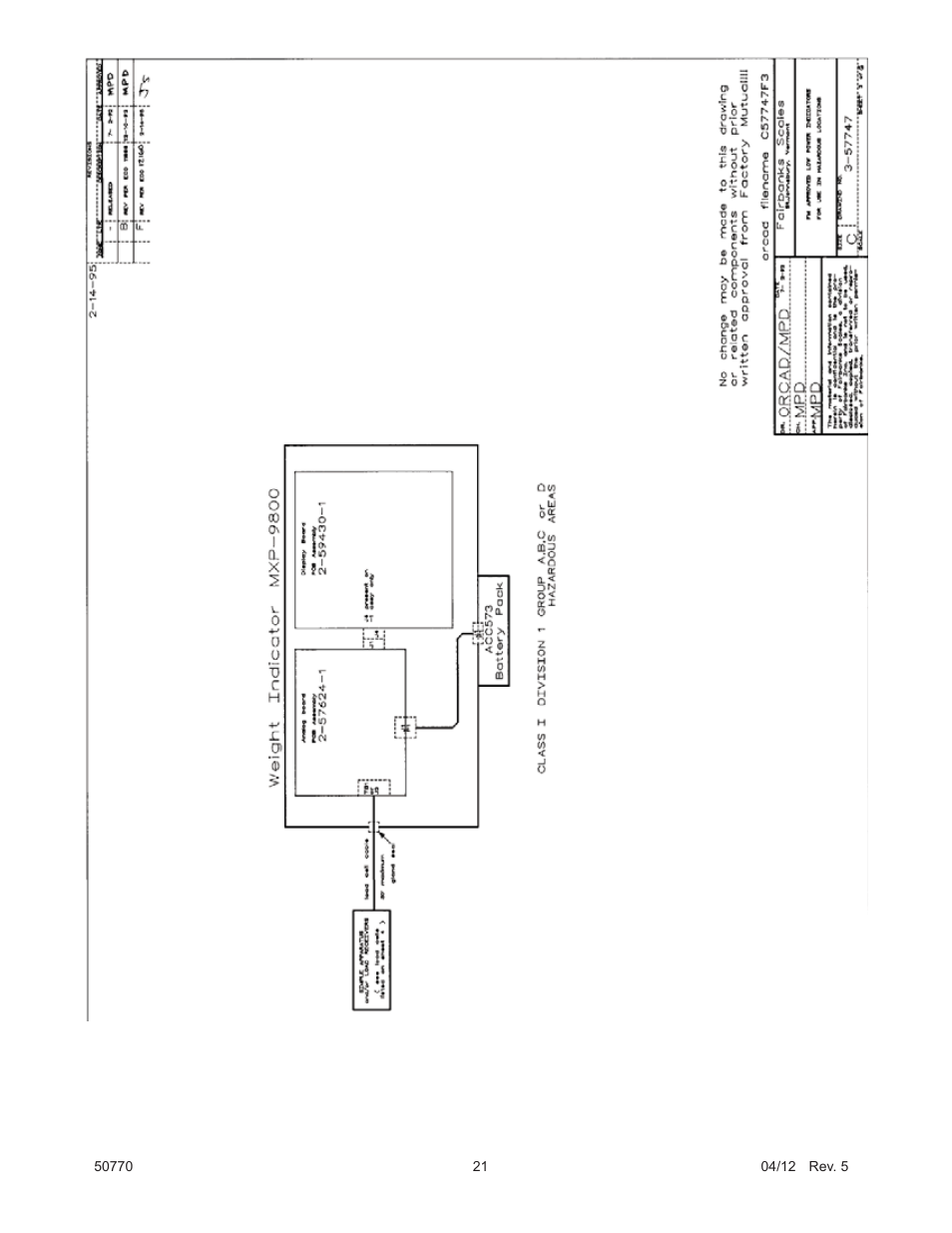 Fairbanks 5001 Series QuickSilver IS User Manual | Page 21 / 25