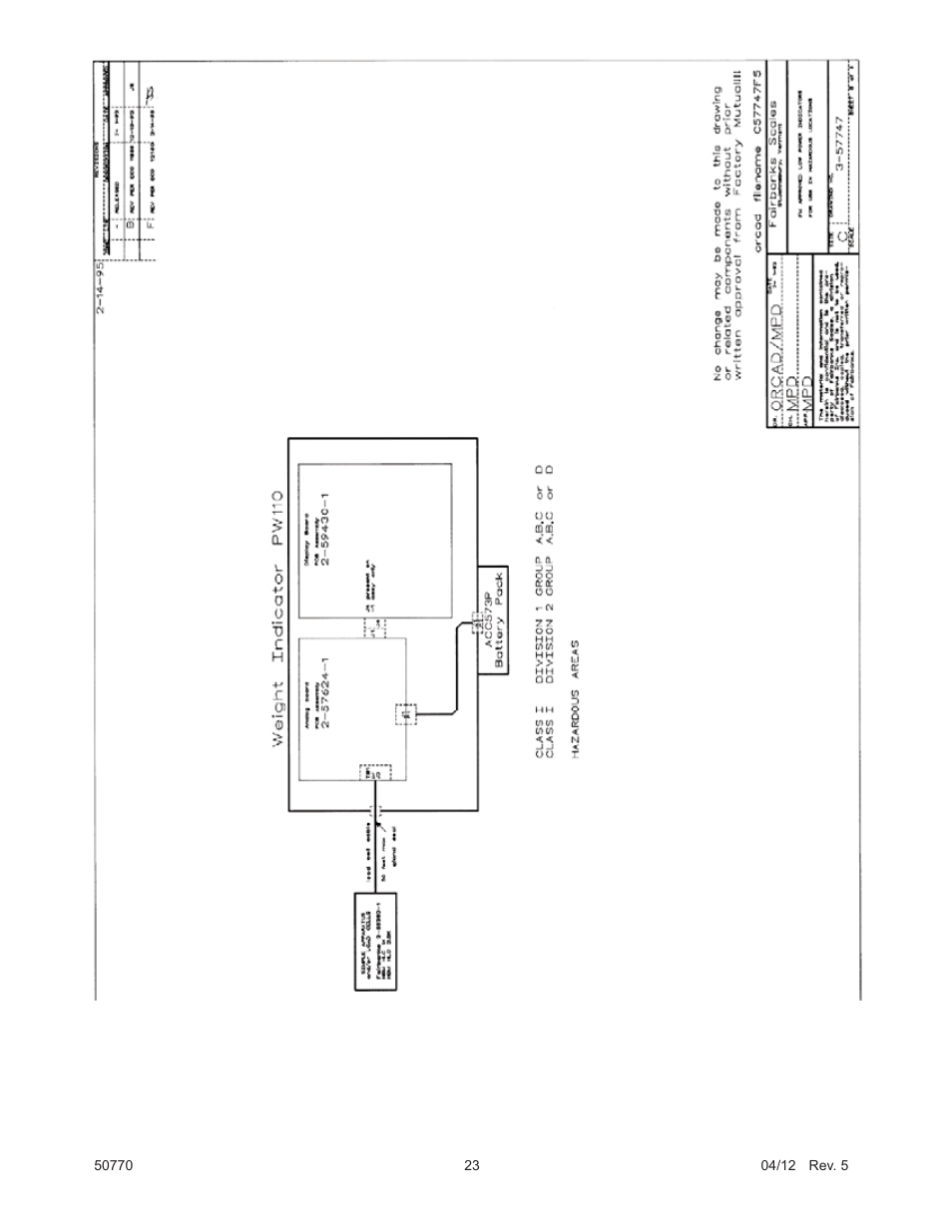 Fairbanks 5001 Series QuickSilver IS User Manual | Page 23 / 25