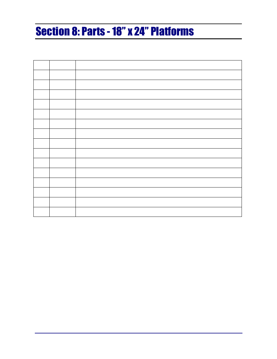 Fairbanks 5000 Series Bench Scale Platforms User Manual | Page 16 / 22