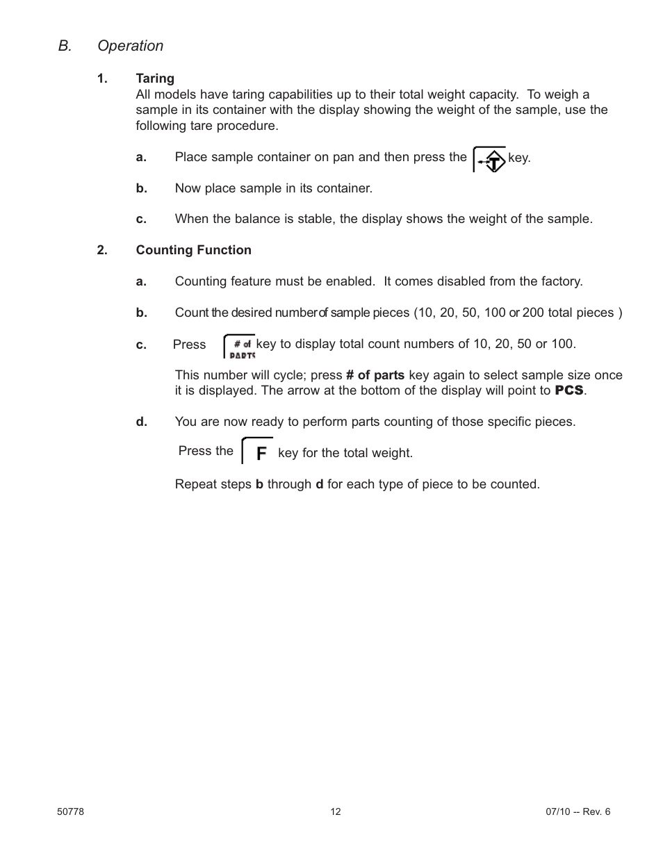 Fairbanks Series III Bench Scales User Manual | Page 12 / 15