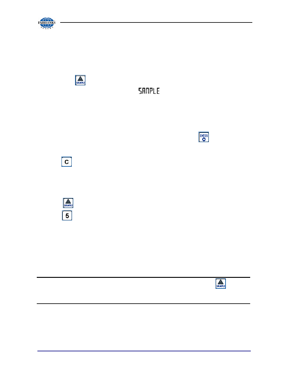 Setup piece weight by sampling (place item) | Fairbanks 1129 SERIES Dual Platform Counting Scale User Manual | Page 26 / 50