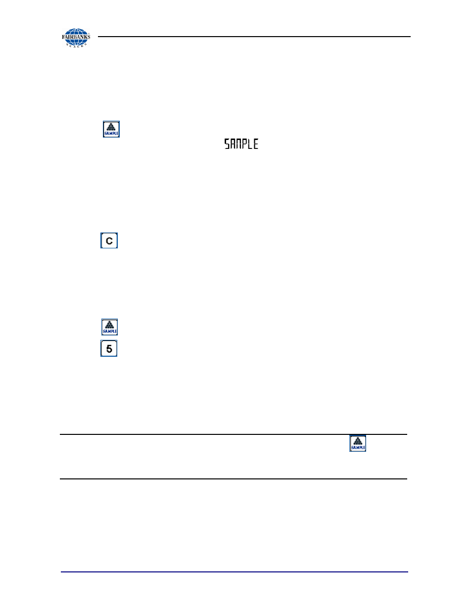 Setup piece weight by sampling (remove item) | Fairbanks 1129 SERIES Dual Platform Counting Scale User Manual | Page 27 / 50