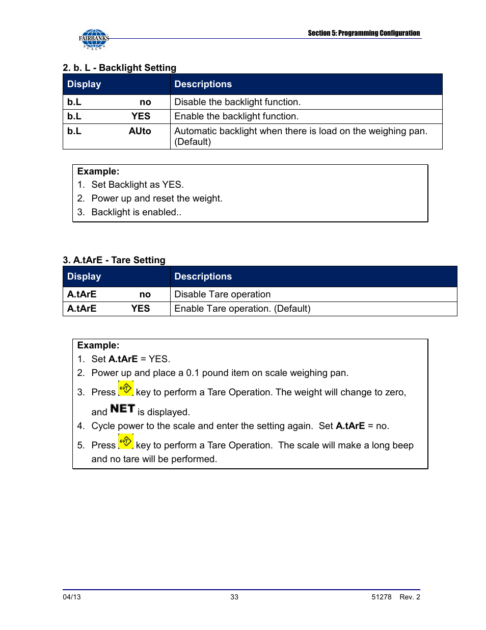 Fairbanks OMEGA SERIES COUNTING SCALE User Manual | Page 33 / 62
