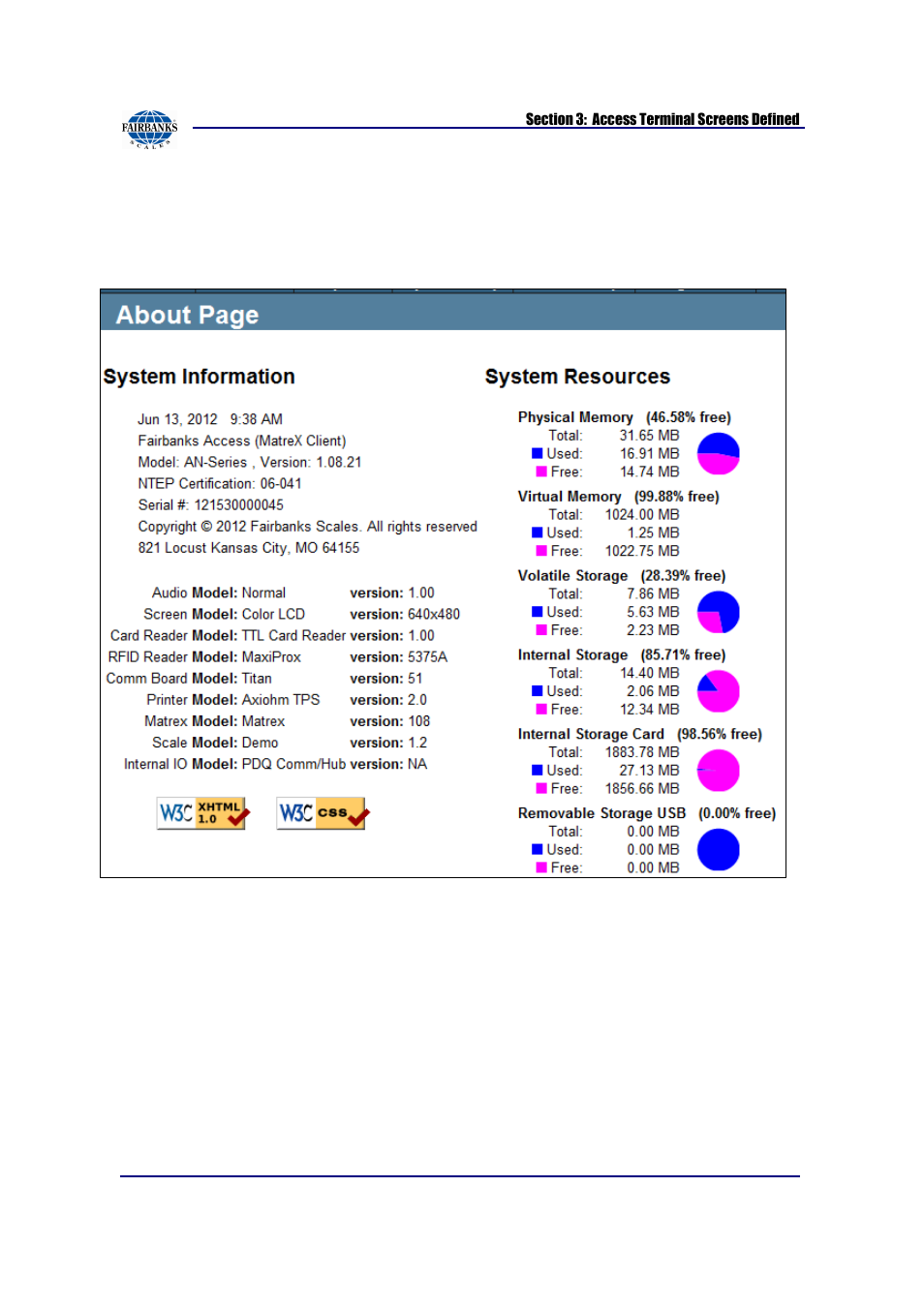 About page | Fairbanks AN Series Fairbanks Access Solutions User Manual | Page 116 / 120
