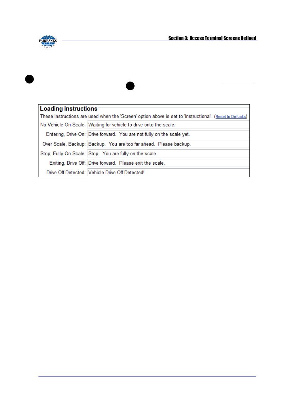 Traffic control setup, continued | Fairbanks AN Series Fairbanks Access Solutions User Manual | Page 57 / 120