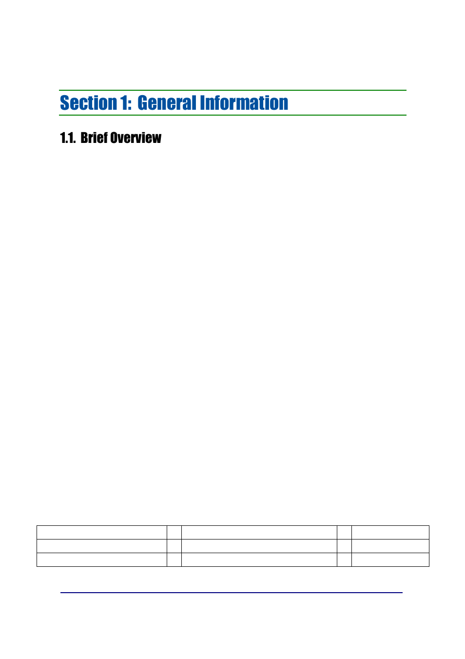 Brief overview | Fairbanks AN Series Fairbanks Access Solutions User Manual | Page 7 / 120