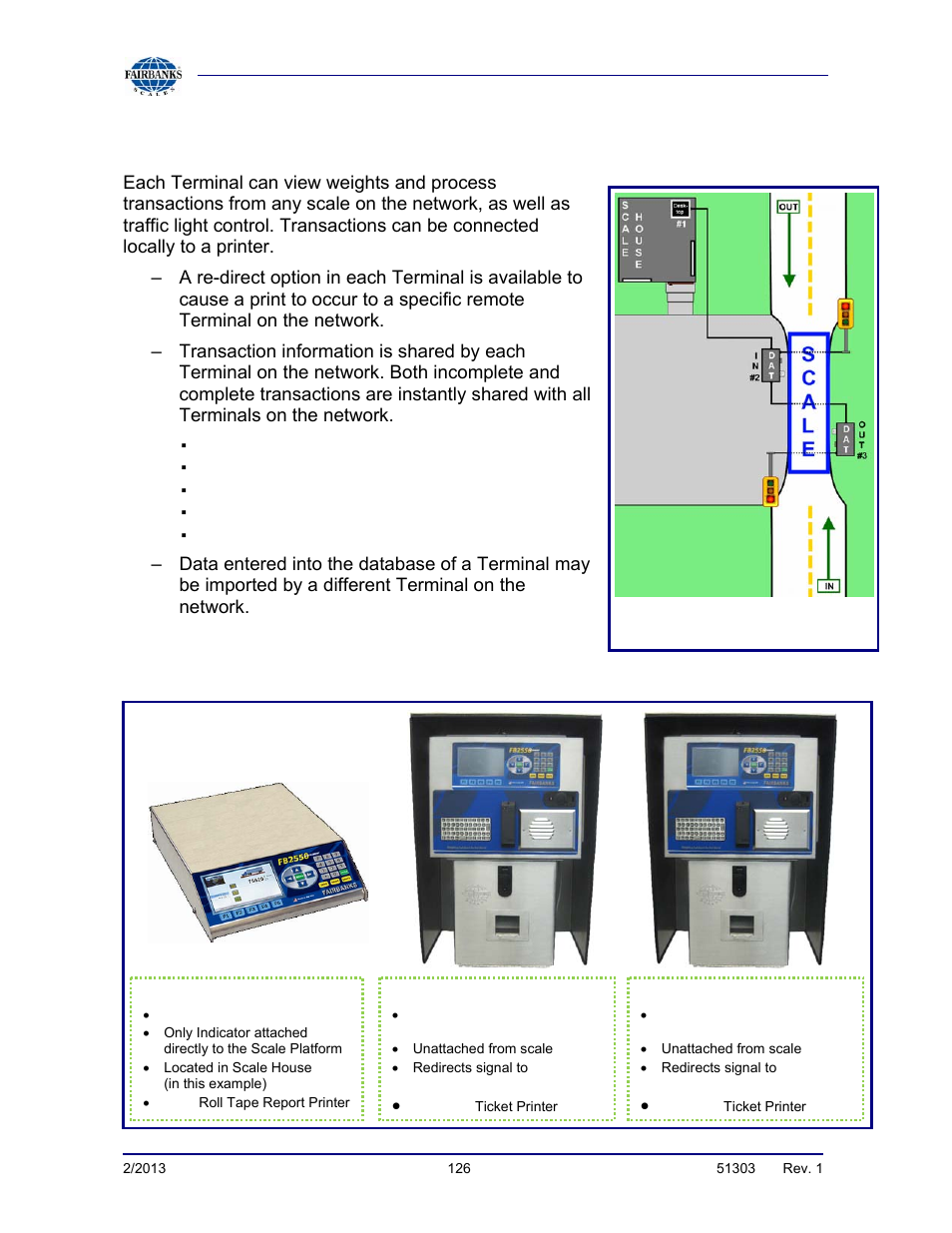 Standard network setup, continued | Fairbanks FB2550 DAT SERIES DRIVER ACCESS TERMINAL User Manual | Page 126 / 159