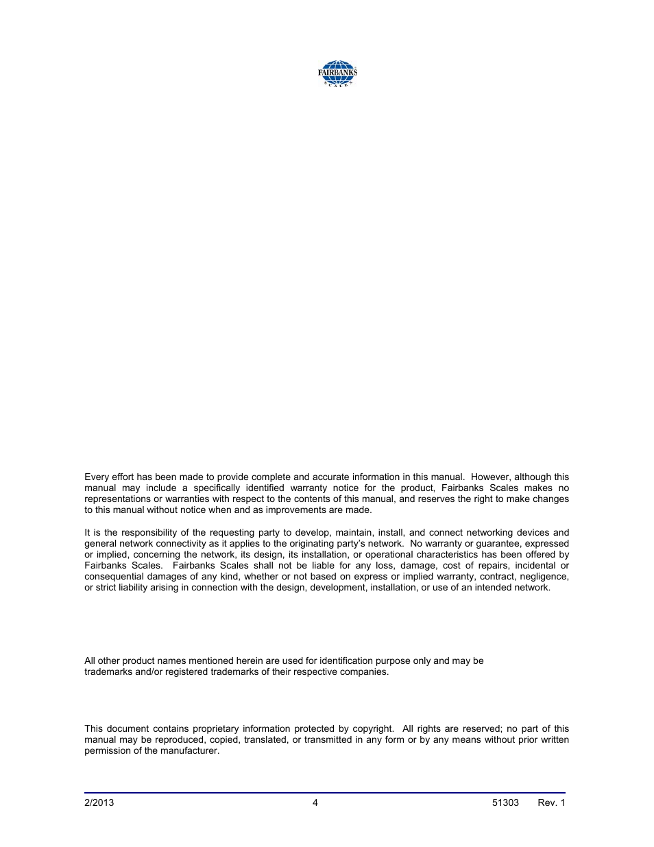 Disclaimer, Trademarks | Fairbanks FB2550 DAT SERIES DRIVER ACCESS TERMINAL User Manual | Page 4 / 159