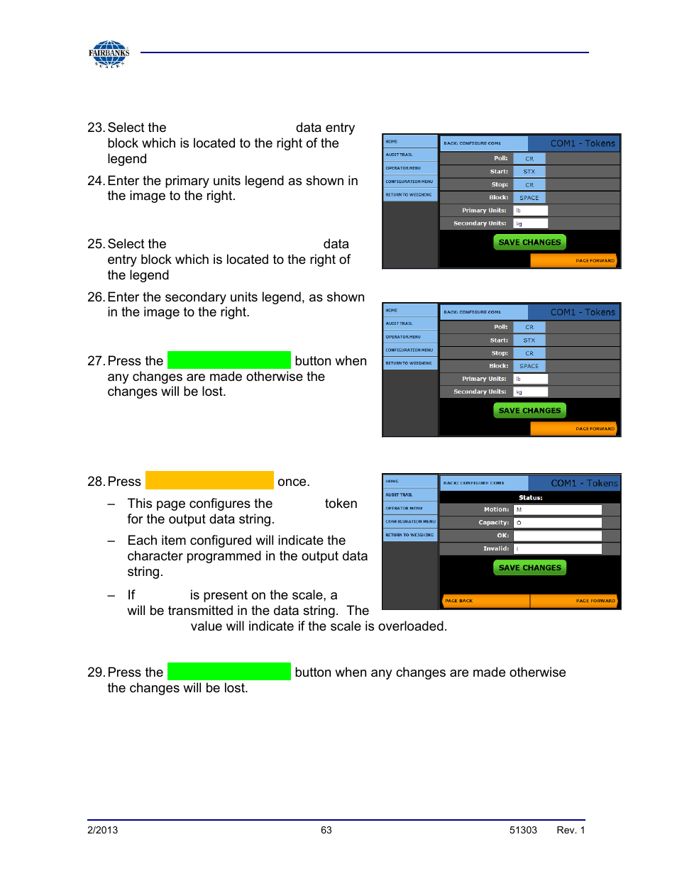 Method 2, continued | Fairbanks FB2550 DAT SERIES DRIVER ACCESS TERMINAL User Manual | Page 63 / 159