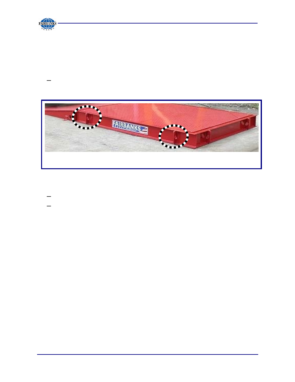 Positioning steps, 45° angle | Fairbanks Aegis Xtreme-Duty Floor Scale User Manual | Page 17 / 32