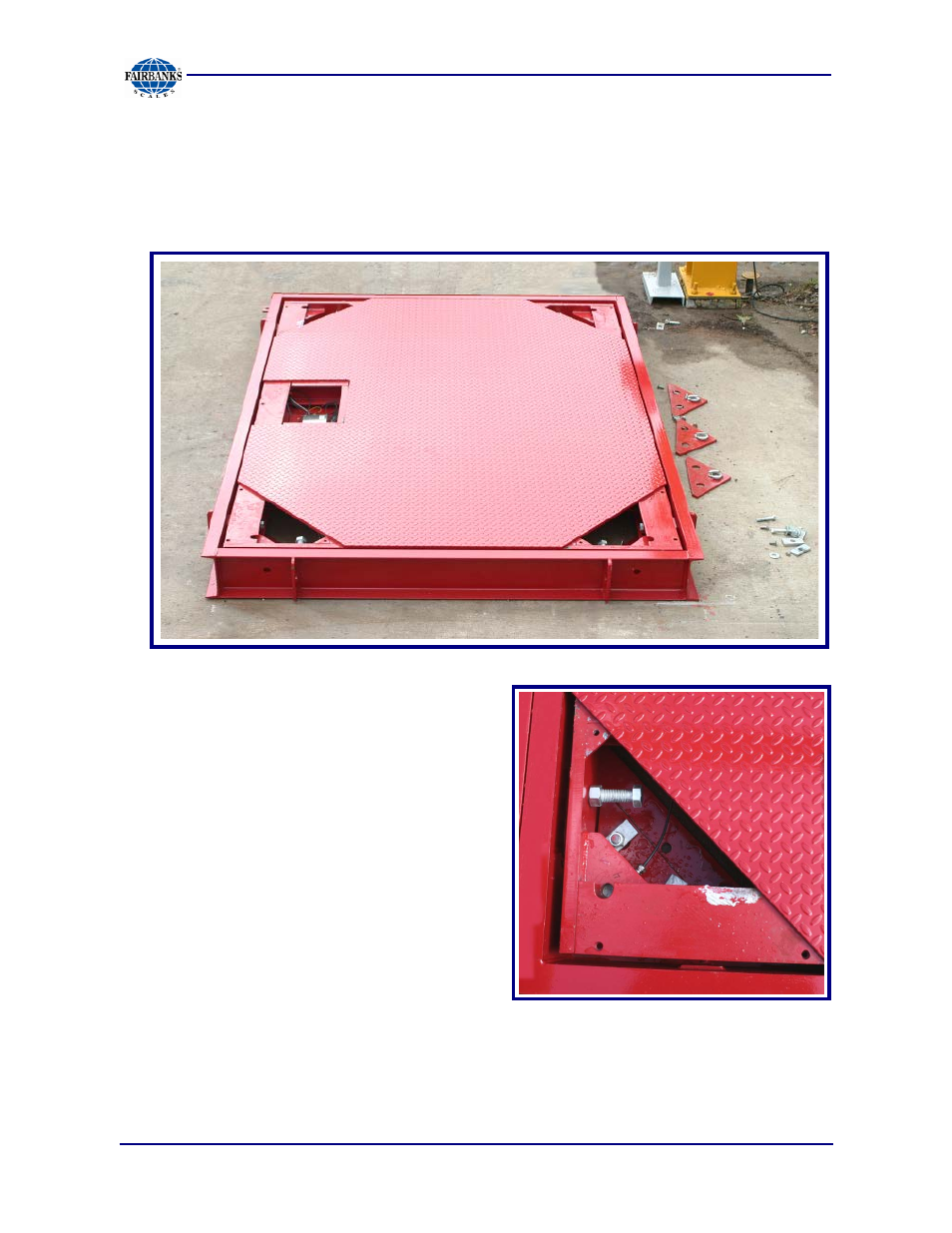 Installing the platform, Wedge anchors | Fairbanks Aegis Xtreme-Duty Floor Scale User Manual | Page 18 / 32