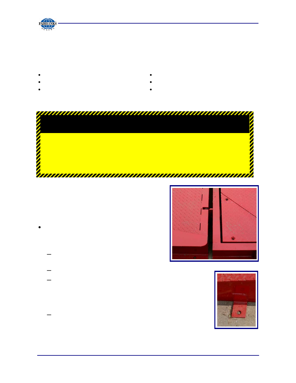 Installing accessories, Ramp installation, Installing accessories/modifications | Fairbanks Aegis Xtreme-Duty Floor Scale User Manual | Page 21 / 32