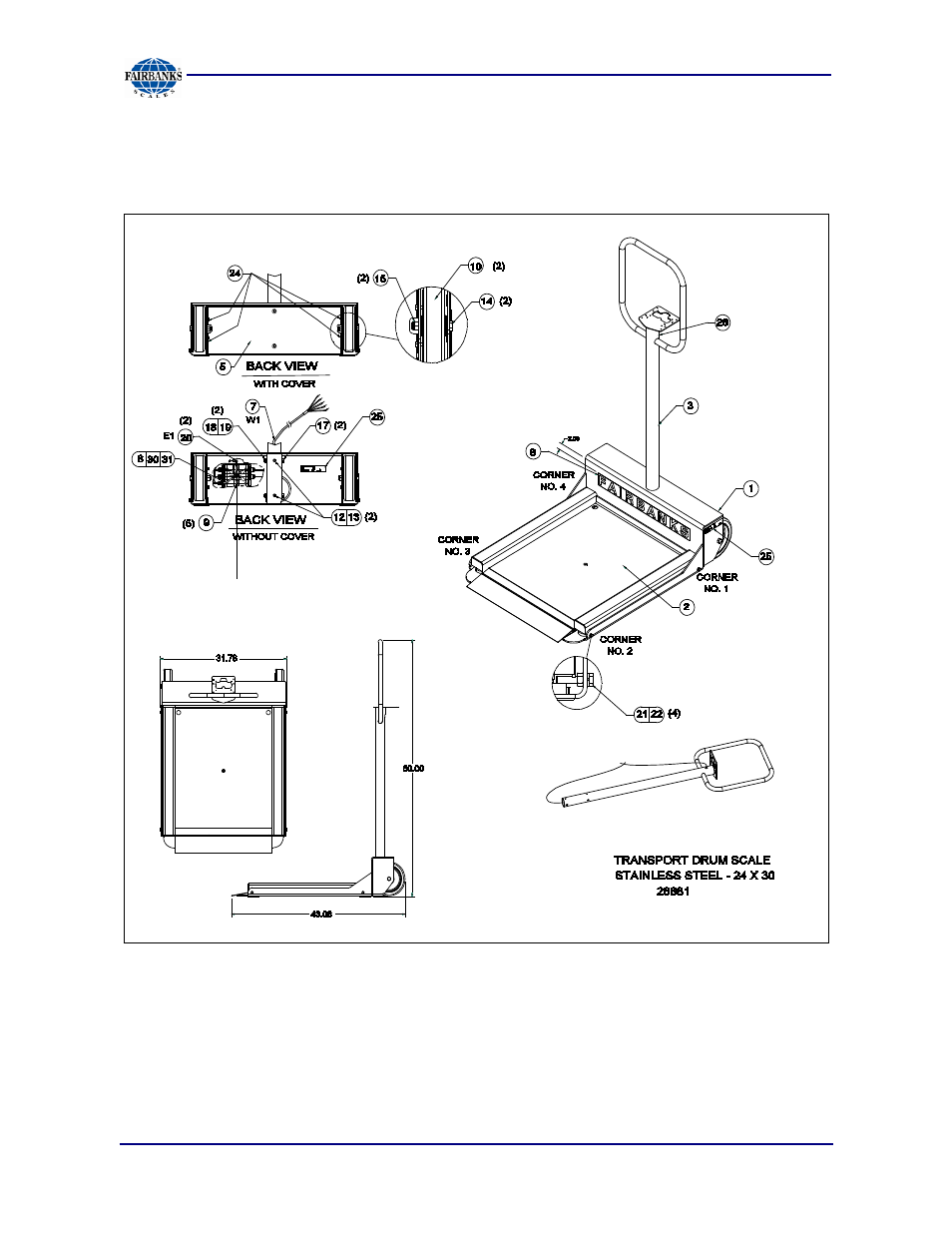 Fairbanks Aegis Transport Scale User Manual | Page 28 / 32