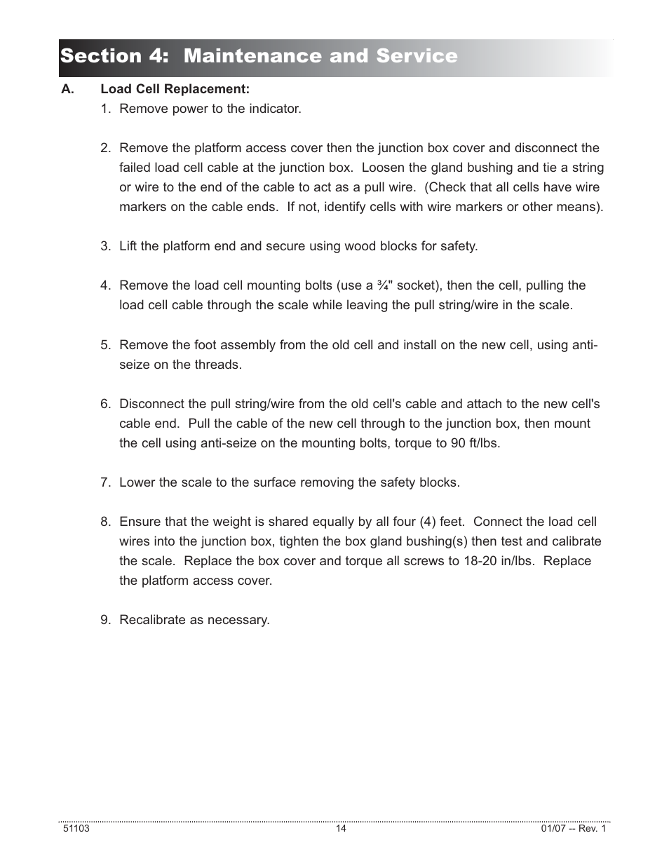 Fairbanks Aegis Industrial Stainless User Manual | Page 14 / 26